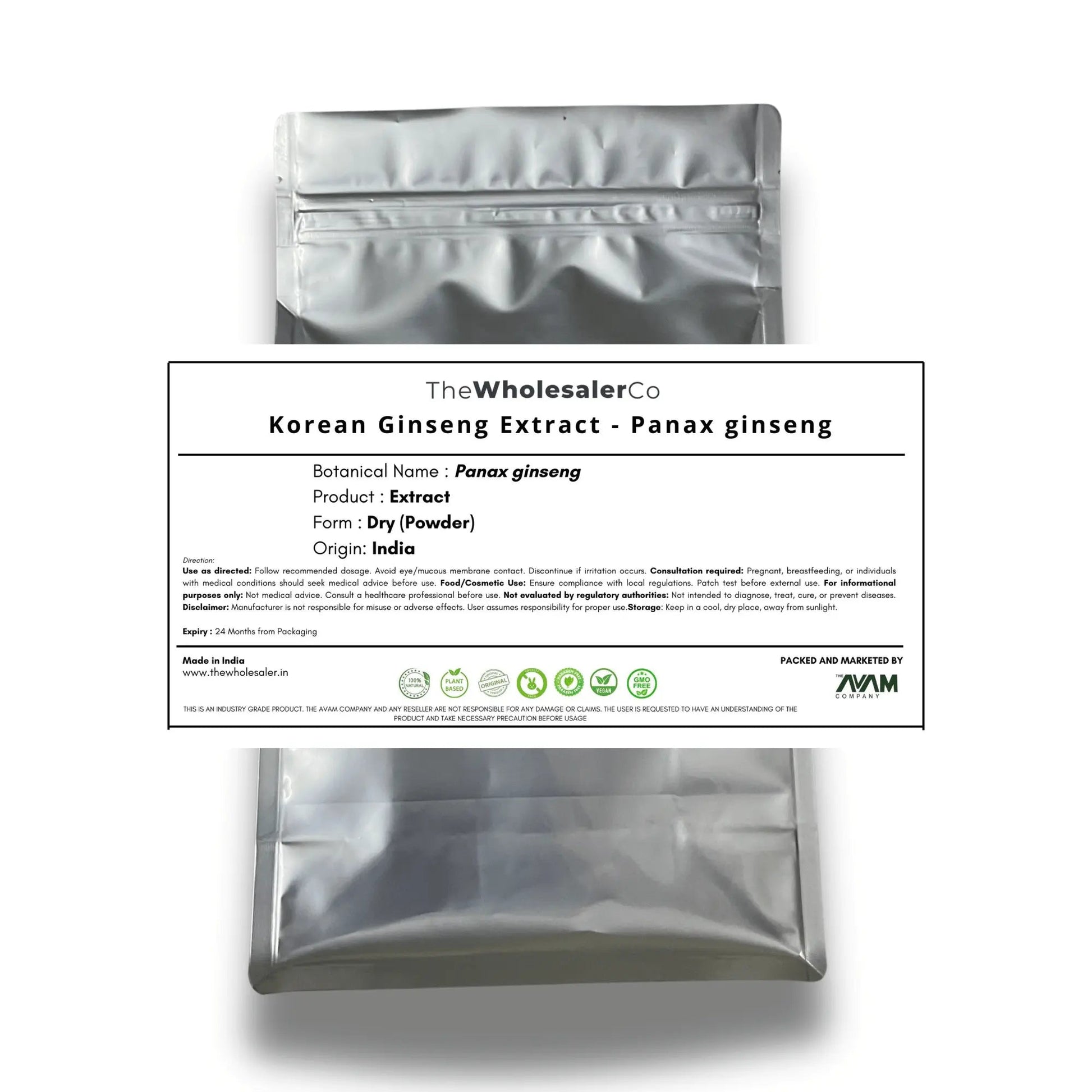 Korean Ginseng Extract - Panax ginseng Product vendor
