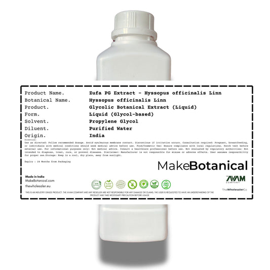 Zufa PG Extract - Hyssopus officinalis Linn