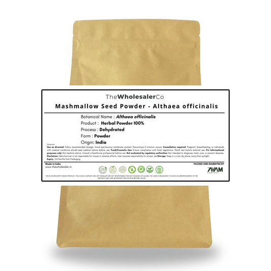 Mashmallow Seed Powder - Althaea officinalis Bulk Supplier@TheWholesaleCo Prices