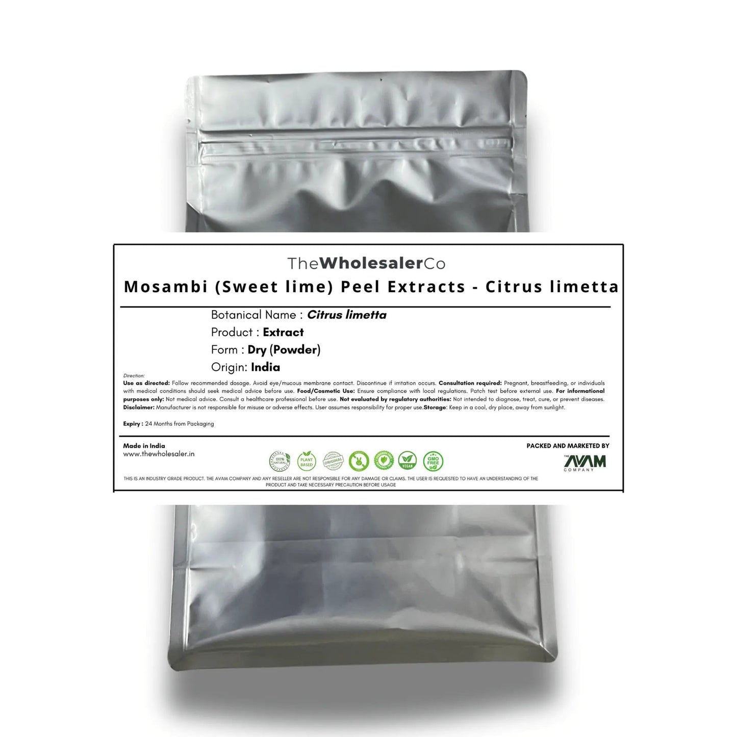 Mosambi (Sweet lime) Peel Extracts - Citrus limetta Product vendor