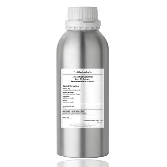 Mosambi (Sweet lime) Peel OS Extract, Fractionated Coconut Oil