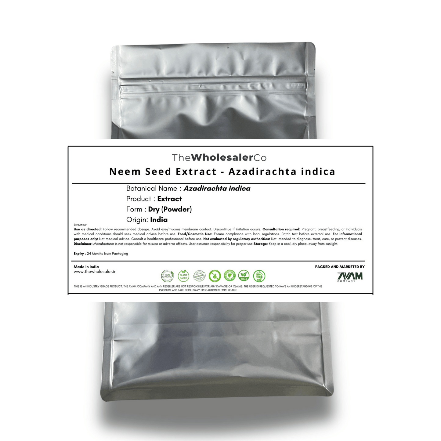 Neem Seed Extract - Azadirachta Indica