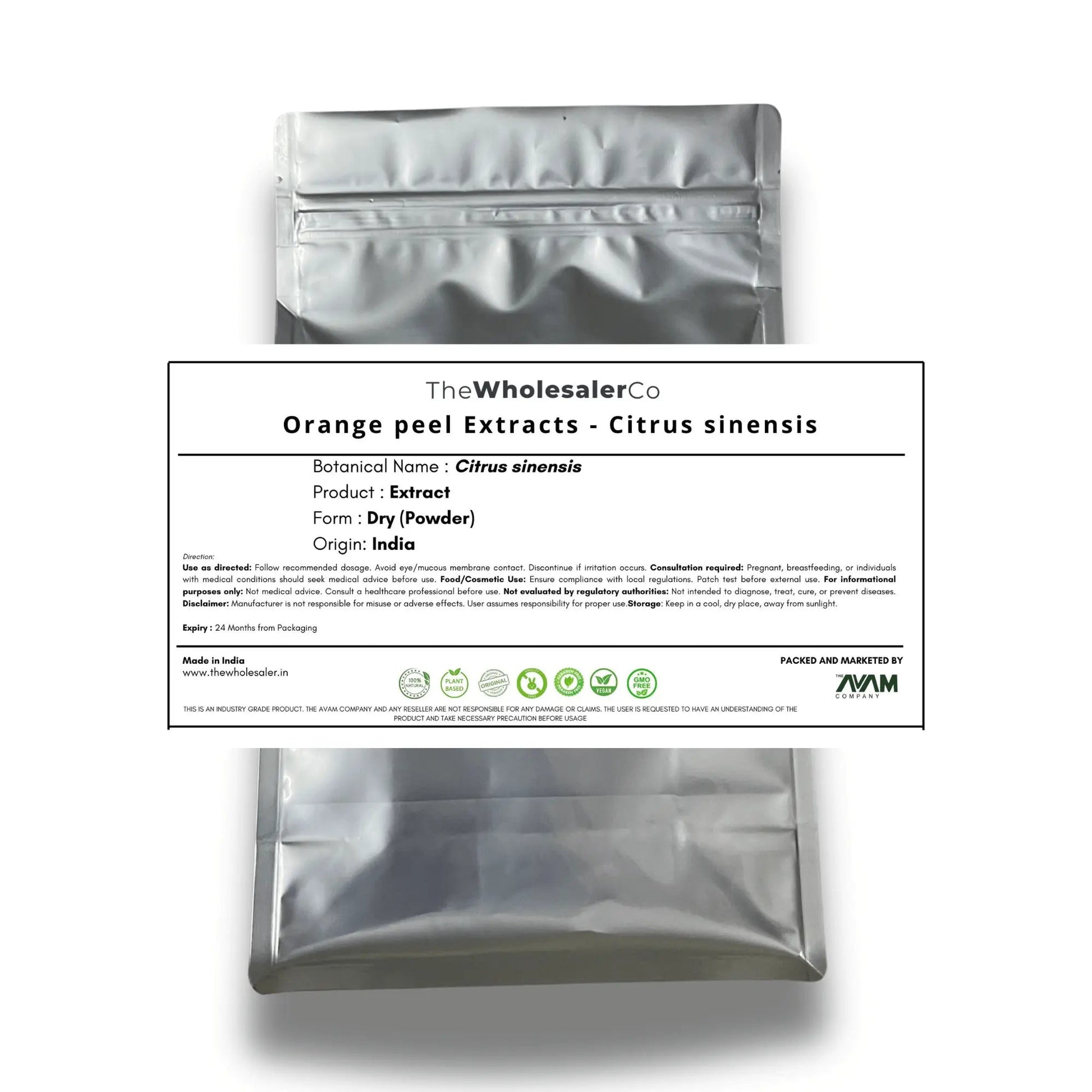 Orange peel Extracts - Citrus sinensis Product vendor