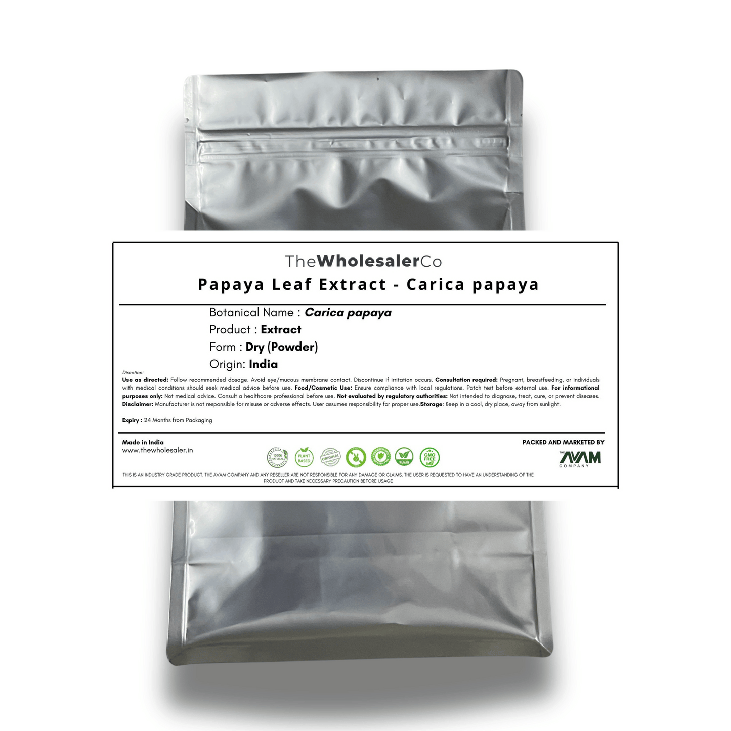 Papaya Leaf Extract - Carica papaya