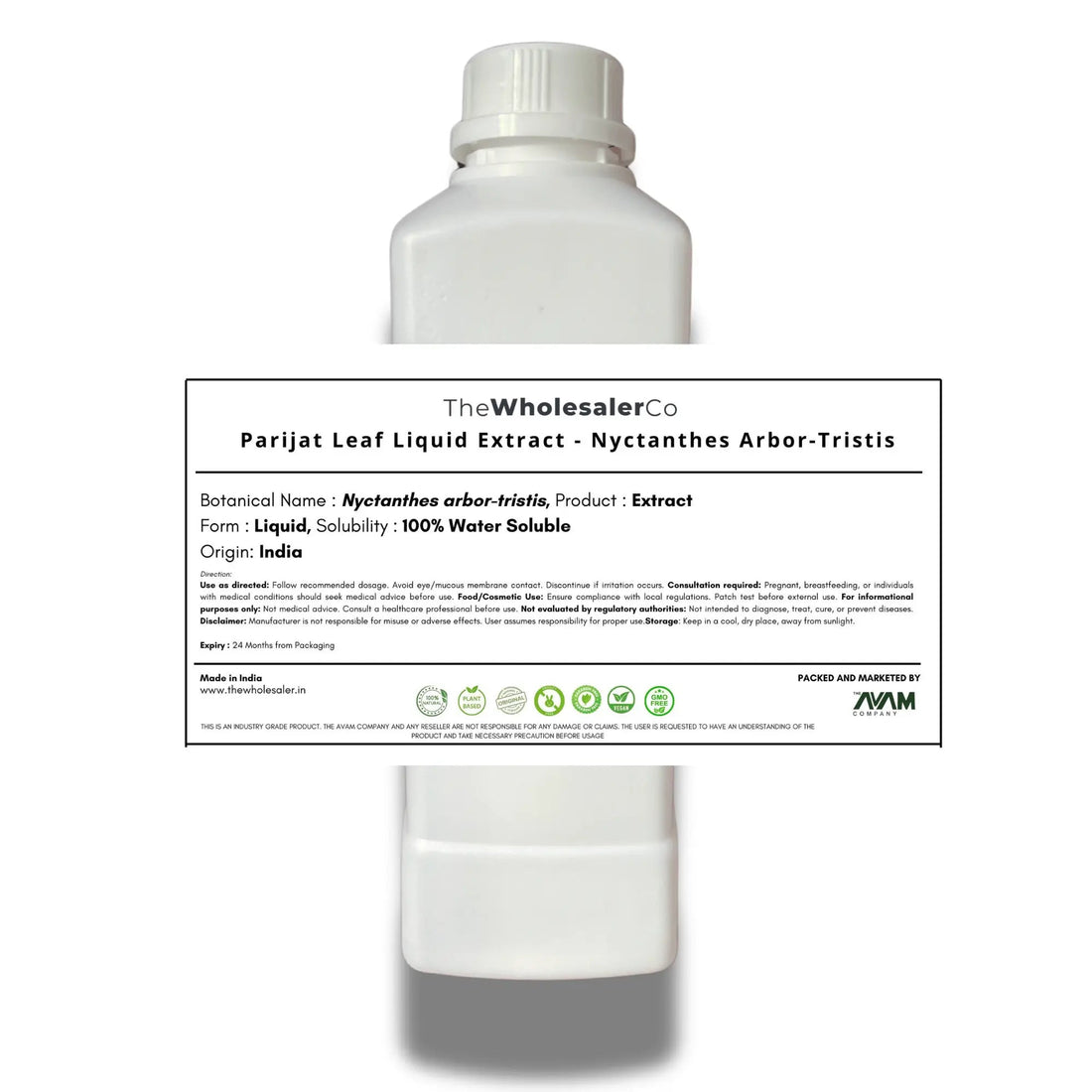 Parijat Leaf Liquid Extract - Nyctanthes Arbor-Tristis Product vendor