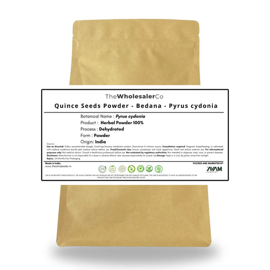 Quince Seeds Powder - Bedana - Pyrus Cydonia Bulk Supplier@TheWholesaleCo Prices