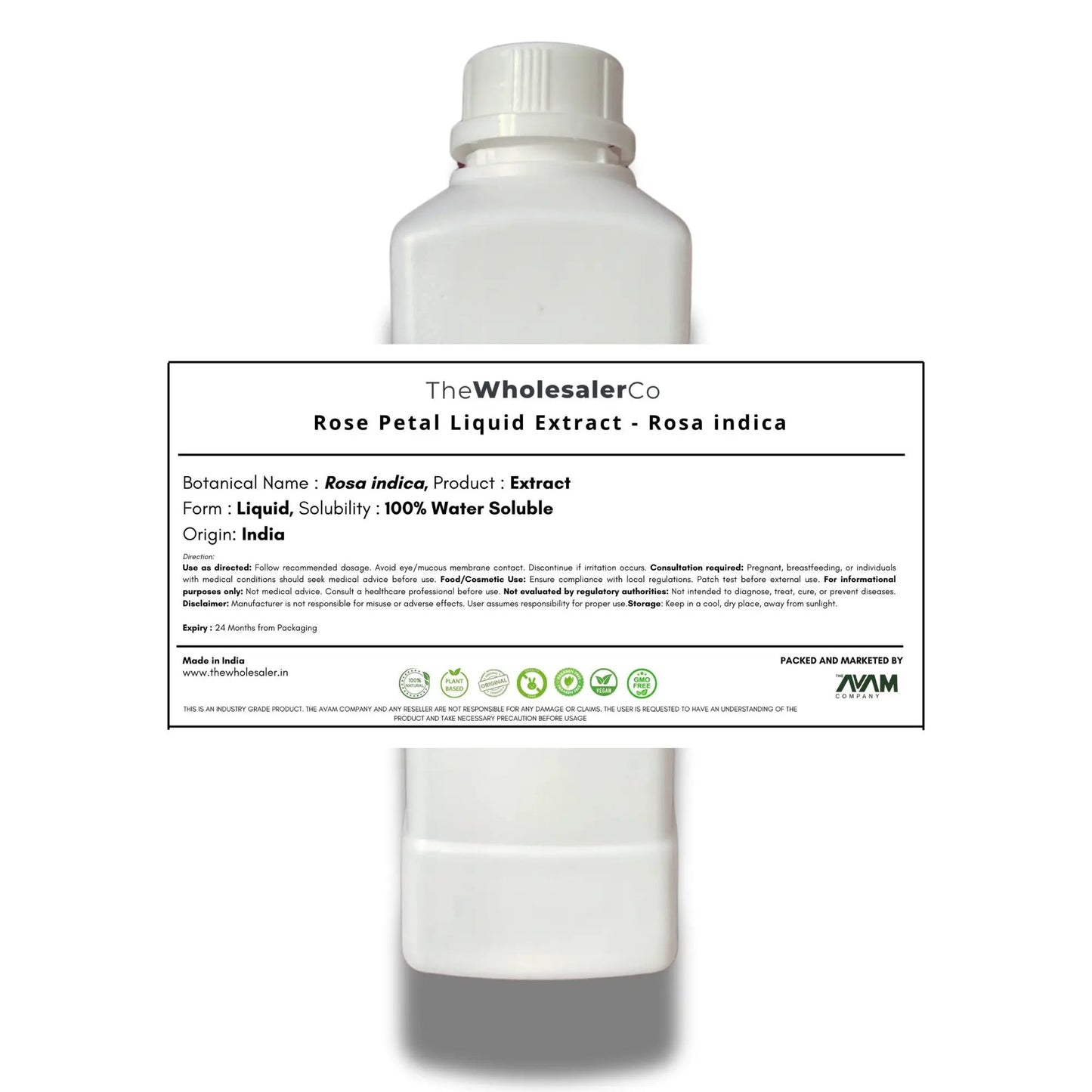 Rose Petal Liquid Extract - Rosa indica Product vendor
