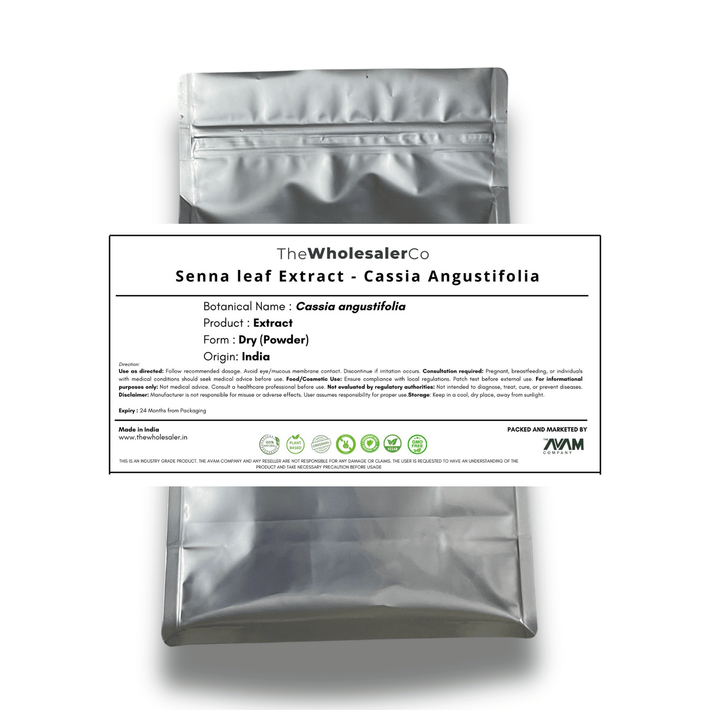 Senna leaf Extract - Cassia Angustifolia