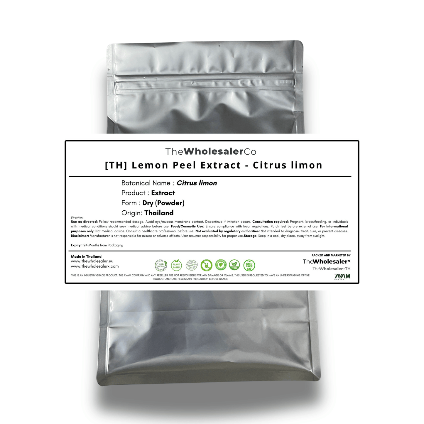 [TH] Lemon Peel Extract - Citrus limon