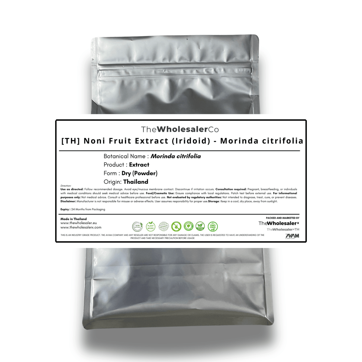 [TH] Noni Fruit Extract (Iridoid) - Morinda citrifolia