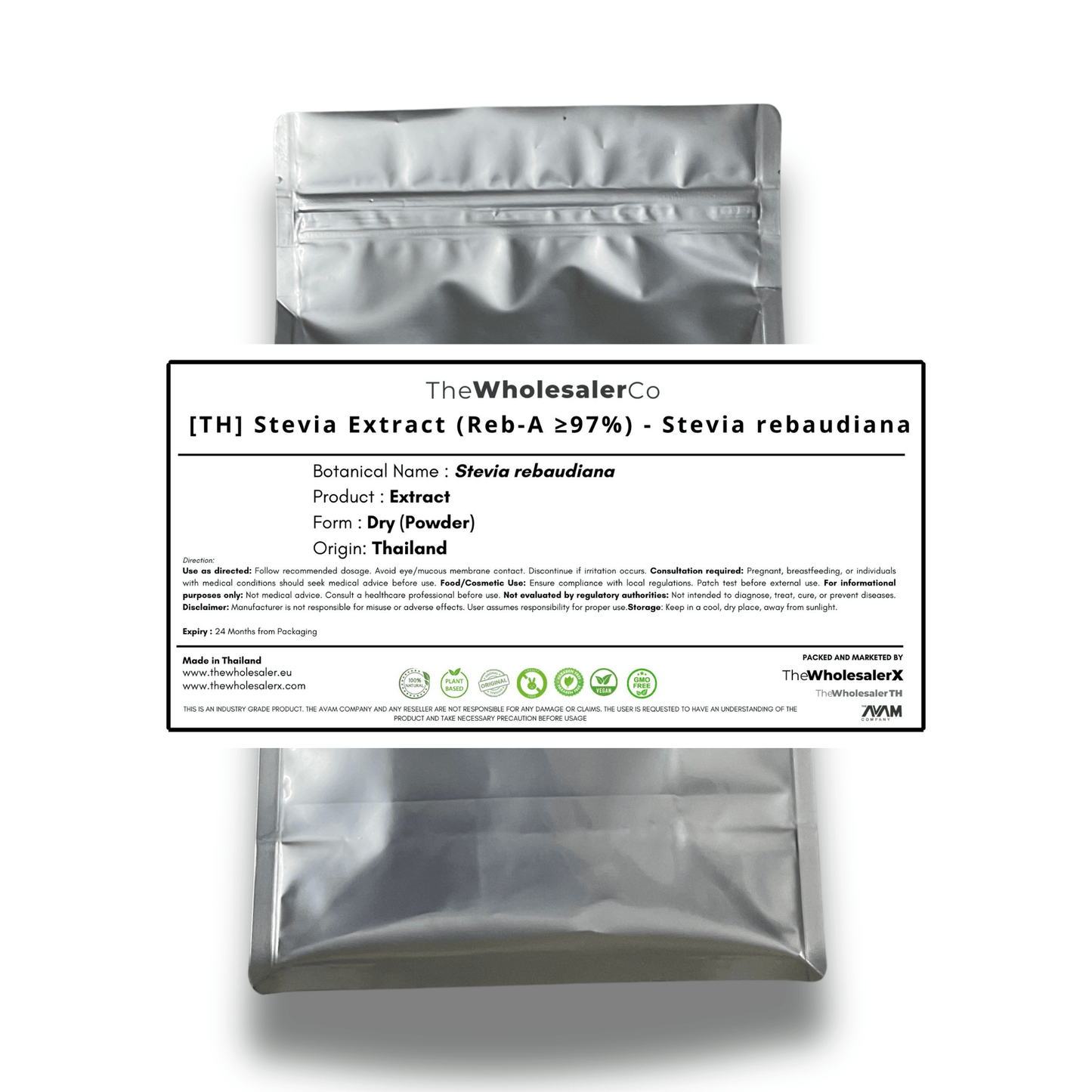 [TH] Stevia Extract (Reb-A ≥97%) - Stevia rebaudiana