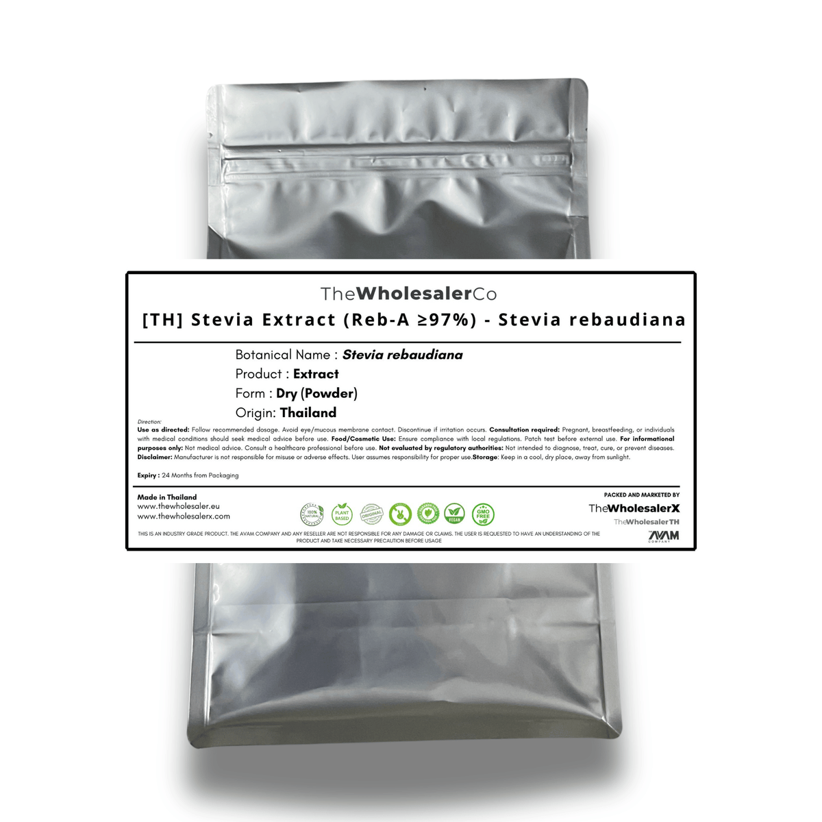 [TH] Stevia Extract (Reb-A ≥97%) - Stevia rebaudiana