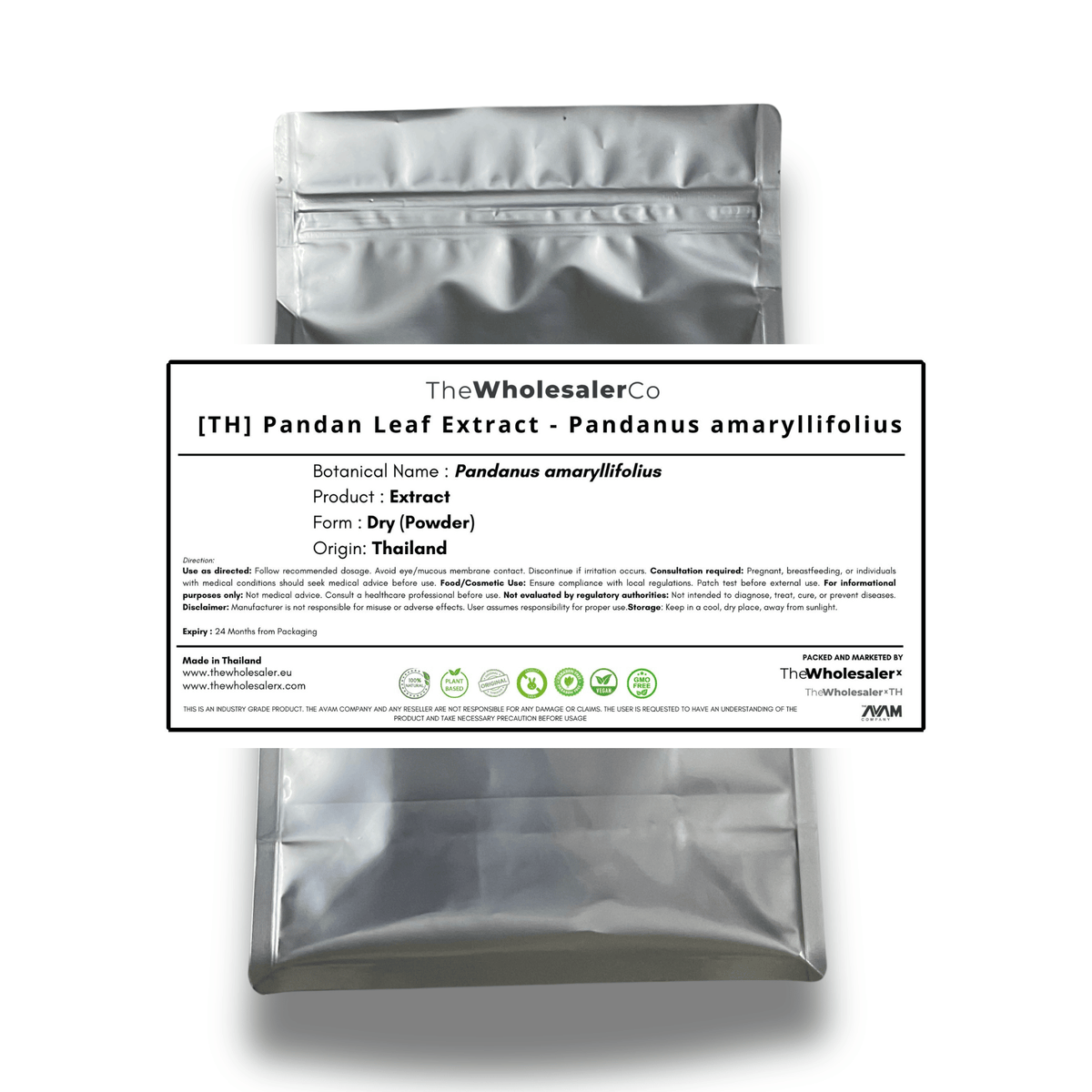 [TH] Pandan Leaf Extract - Pandanus amaryllifolius