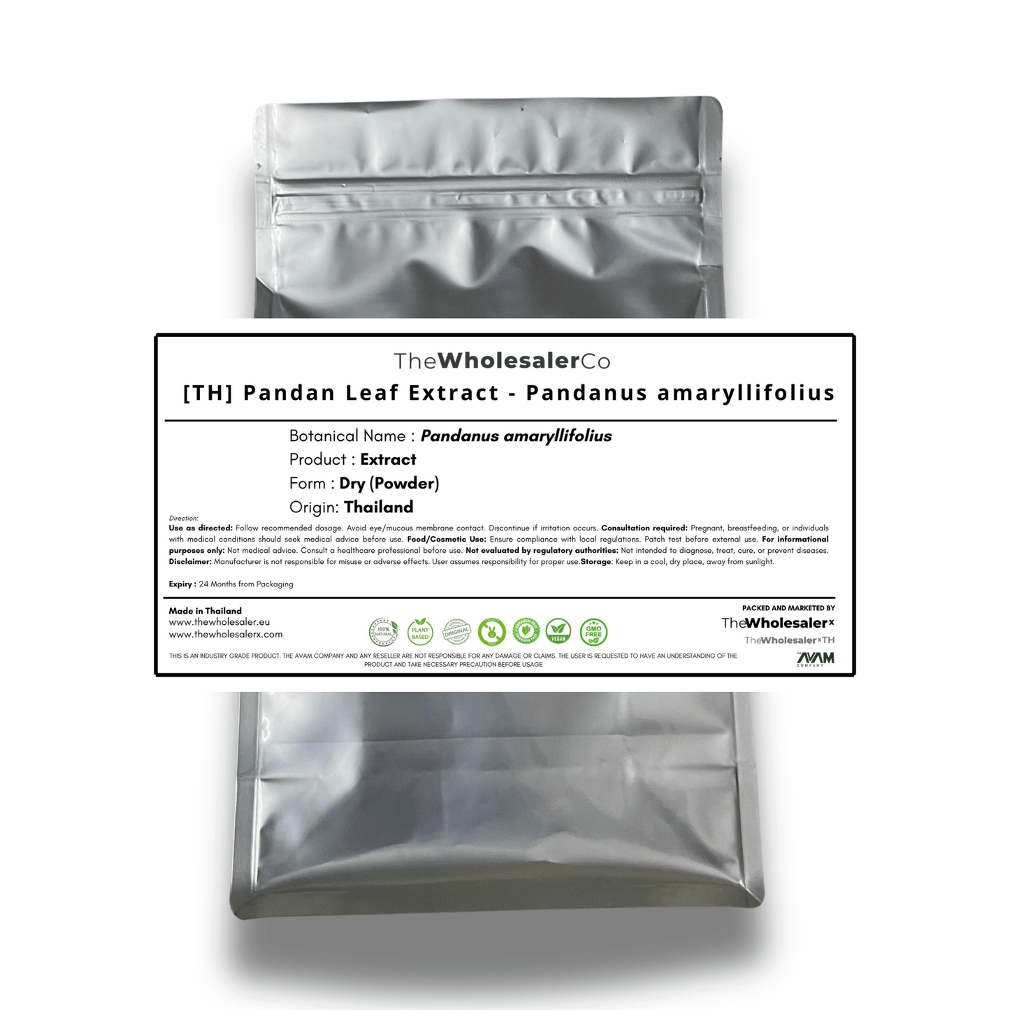 [TH] Pandan Leaf Extract - Pandanus amaryllifolius