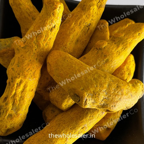 WholesalerCo_Raw Turmeric Whole - Kachchi haldi - Curcuma longa