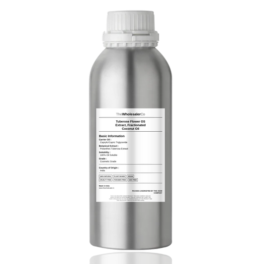 Tuberose Flower OS Extract, Fractionated Coconut Oil