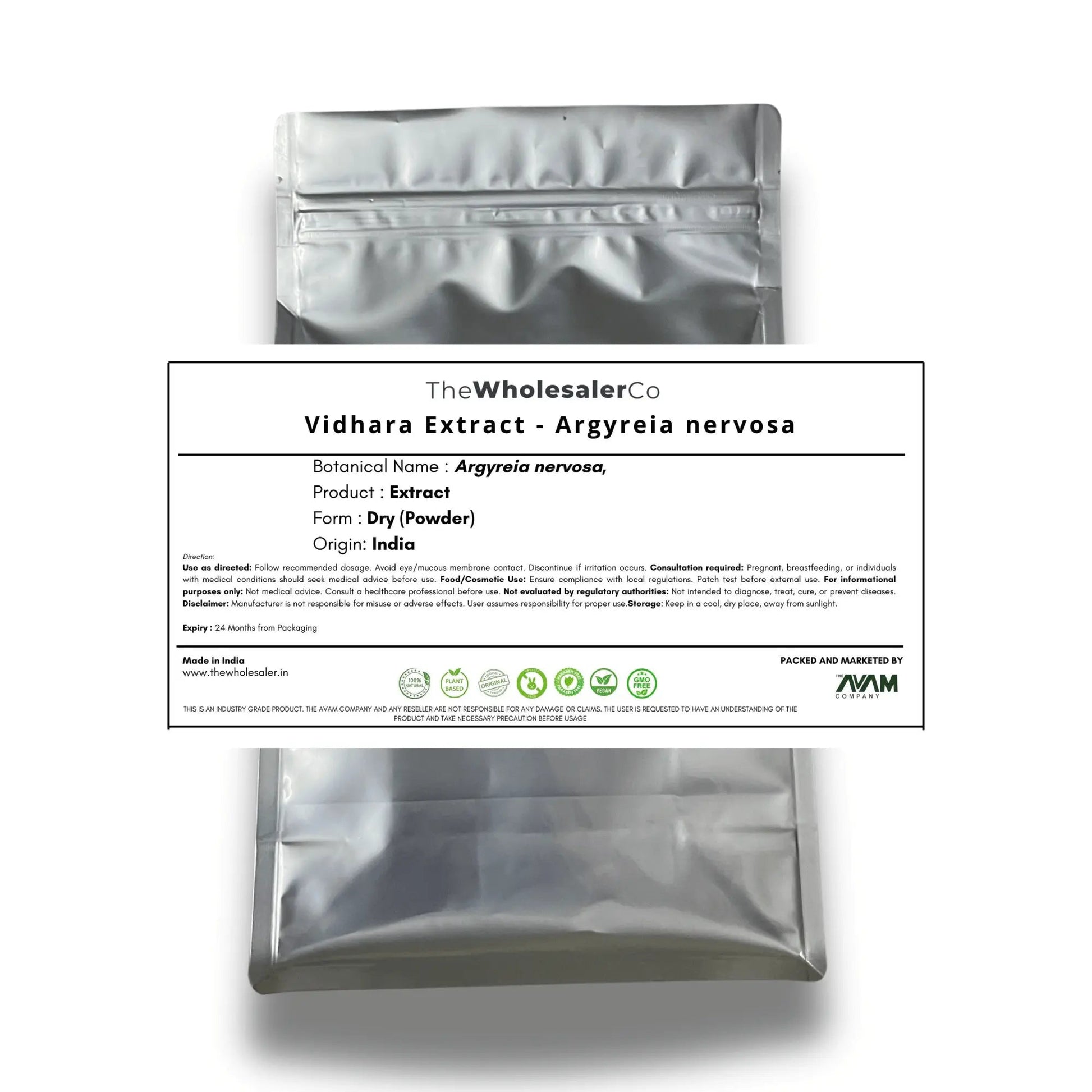 Vidhara Extract - Argyreia nervosa Product vendor