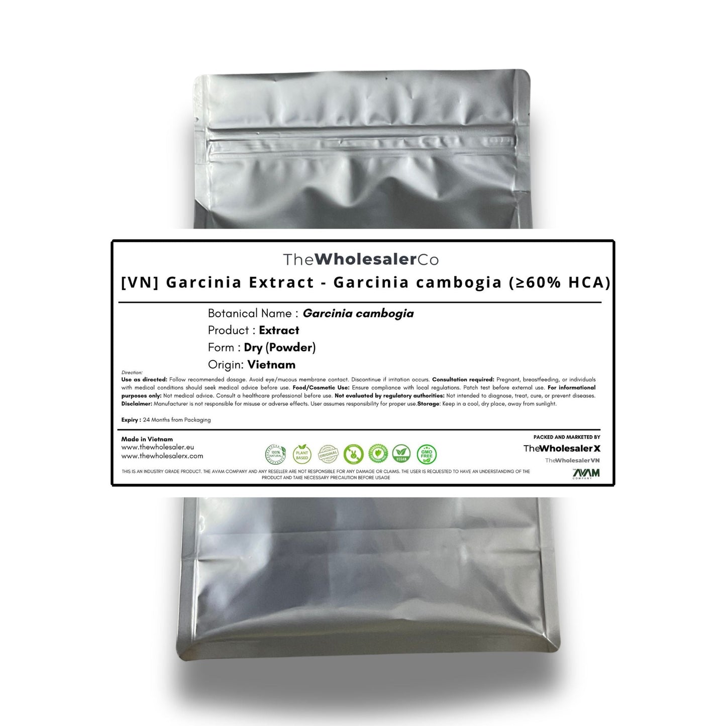 [VN] Garcinia Extract - Garcinia cambogia (≥60% HCA)