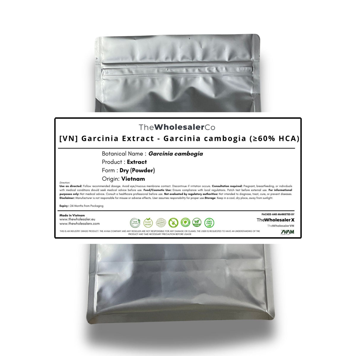 [VN] Garcinia Extract - Garcinia cambogia (≥60% HCA)