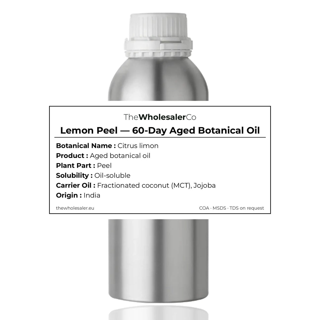 Lemon Peel — 60-Day Aged Botanical Oil