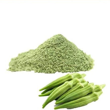 Okra - Bhindi Powder - Dry Lady Finger Powder - Abelmoschus esculentus | 1Kg, 5Kg Wholesale price |