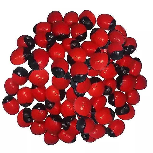 Gunja Lal Seeds - Chirmati Red Beej - Lal Ratti - Rosary Pea - Abrus Precatorius